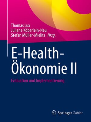 cover image of E-Health-Ökonomie II